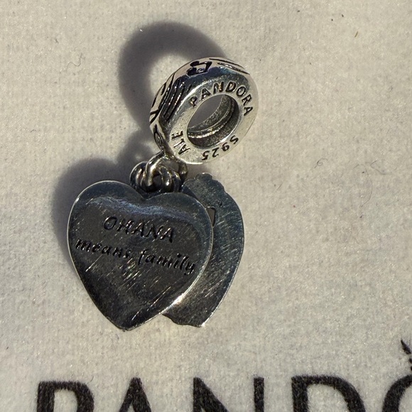 Pandora Silver and Blue Stitch Charms - Picture 4 of 7